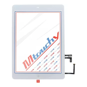   MUSTTBY Érintőképernyő + hátlapi matrica + Home iPAD Air1 (fehér)