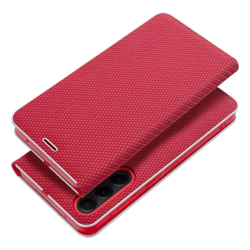 LUNA Book Carbon IPHONE 7 / 8 / SE 2020 / SE 2022 tok, piros