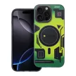 FORCELL F-PROTECT Levels Dual Layer 4D technology, Miliatry Drop-Test MagSafe iPhone 16 PRO MAX tok, zöld