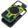 FORCELL F-PROTECT Levels Dual Layer 4D technology, Miliatry Drop-Test MagSafe iPhone 16 PRO MAX tok, zöld