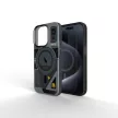 FORCELL F-PROTECT Levels Dual Layer 4D technology, Miliatry Drop-Test MagSafe iPhone 16 PRO MAX tok, szürke