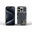 FORCELL F-PROTECT Levels Dual Layer 4D technology, Miliatry Drop-Test MagSafe iPhone 16 PRO MAX tok, szürke