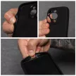 Case SILICONE 2mm iPhone 16 Pro Max tok, fekete