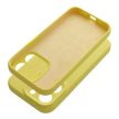 Case SILICONE 2mm iPhone 16 tok, sárga
