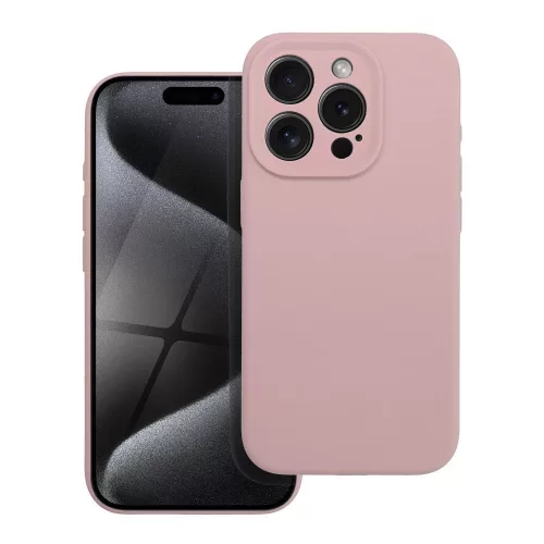 Case SILICONE 2mm iPhone 16 Pro tok, rózsaszín