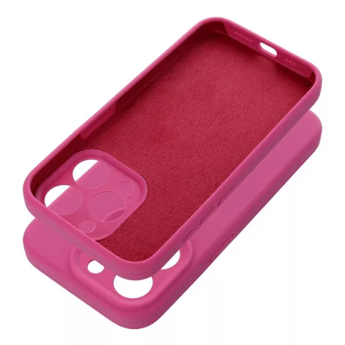 Case SILICONE 2mm iPhone 16 Pro tok, rózsaszín