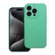 Case SILICONE 2mm iPhone 16 Pro tok, mentazöld