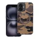 FORCELL F-PROTECT Levels Dual Layer 4D technology, Miliatry Drop-Test compatible iPhone 16 PRO terepmintás tok, barna