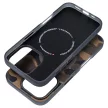 FORCELL F-PROTECT Levels Dual Layer 4D technology, Miliatry Drop-Test compatible iPhone 16 PRO terepmintás tok, barna