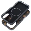 FORCELL F-PROTECT Levels Dual Layer 4D technology, Miliatry Drop-Test MagSafe iPhone 16 PLUS tok, terepmintás tok, barna