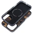 FORCELL F-PROTECT Levels Dual Layer 4D technology, Miliatry Drop-Test MagSafe iPhone 16 PRO MAX tok, terepmintás tok, barna