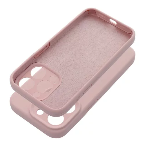 Case SILICONE 2mm iPhone 16 Pro Max tok, rózsaszín