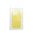 Case SILICONE 2mm iPhone 16 Pro Max tok, sárga