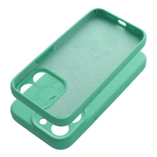 Case SILICONE 2mm iPhone 16 Pro Max tok, mentazöld
