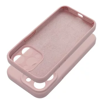 Case SILICONE 2mm iPhone 16 Plus tok, rózsaszín