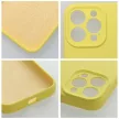 Case SILICONE 2mm iPhone 16 Plus tok, sárga