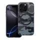 FORCELL F-PROTECT Levels Dual Layer 4D technology, Miliatry Drop-Test MagSafe iPhone 16 PRO tok, terepmintás tok, fekete