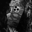 FORCELL F-PROTECT Levels Dual Layer 4D technology, Miliatry Drop-Test MagSafe iPhone 16 PRO tok, terepmintás tok, fekete