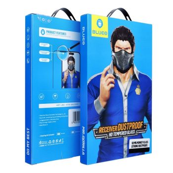   5D Mr. Monkey Glass - Apple iPhone 16 Pro Max edzett üvegfólia, fekete (Strong Dustproof)