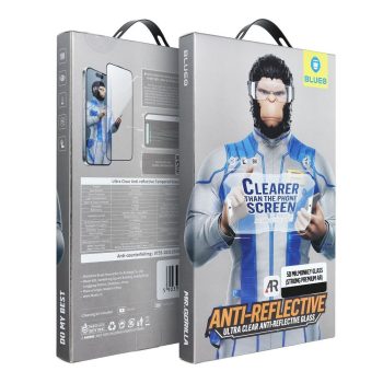   5D Mr. Monkey Glass - Apple iPhone 16 edzett üvegfólia, fekete (Strong Premium AR)