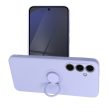 SILICONE RING case Samsung Galaxy S24 FE tok, lila