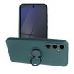 SILICONE RING case Samsung Galaxy S24 FE tok, zöld