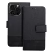 GOMMA Book iPhone 16 Pro tok, fekete
