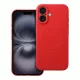 SILICONE MAG COVER case MagSafe iPhone 16 tok, piros