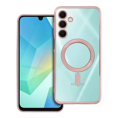 ELECTRO MAG COVER case compatible with MagSafe SAMSUNG GALAXY A16 tok, rozéarany