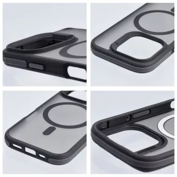 Case NEO iPhone 16 Pro Max MagSafe tok, fekete