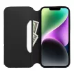 DUAL POCKET Book case Samsung Galaxy S25 Plus tok, fekete