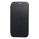 ELEGANCE book case Samsung Galaxy S25 tok, fekete
