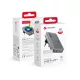 FORCELL F-ENERGY GaN VT-47 Ultra Slim hálózati töltő 2 x Type C + USB A PD QC4.0 4A 65W , szürke