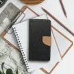FANCY Book case Samsung Galaxy S25 Plus tok, fekete-arany