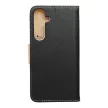 FANCY Book case Samsung Galaxy S25 Plus tok, fekete-arany