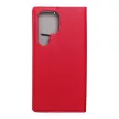 SMART CASE Book Samsung Galaxy S25 Ultra tok, piros