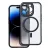 FULL MATTE MAG COVER case compatible with MagSafe Samsung Galaxy S25 Plus tok, fekete