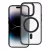 MATTE MAG COVER case compatible with MagSafe Samsung Galaxy S25 PLUS tok, fekete