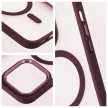 MATTE MAG COVER case compatible with MagSafe Samsung Galaxy S25 PLUS tok, szilva piros