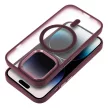 MATTE MAG COVER case compatible with MagSafe Samsung Galaxy S25 PLUS tok, szilva piros