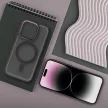 MATTE MAG COVER case compatible with MagSafe Samsung Galaxy S25 PLUS tok, lila