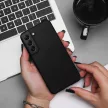 SILICONE case Samsung Galaxy S25 Plus tok, fekete