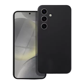Case SILICONE 2mm Samsung Galaxy S25 tok, fekete