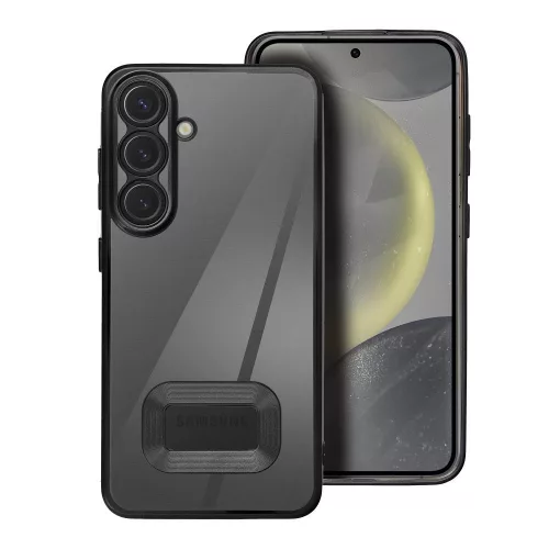 Case GLAM Samsung Galaxy S25 Plus tok, fekete