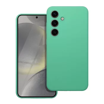 Case SILICONE 2mm Samsung Galaxy S25 Ultra tok, mentazöld