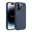 LEATHER MAG COVER case Samsung Galaxy S25 PLUS indigo tok, kék