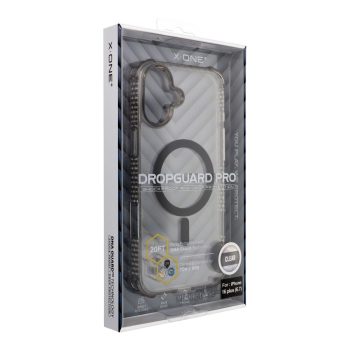   X-ONE Dropguard Magnetic Case Pro MagSafe Apple iPhone 16 Plus tok, fekete