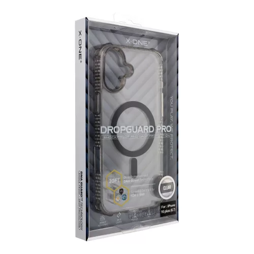 X-ONE Dropguard Magnetic Case Pro MagSafe Apple iPhone 16 Plus tok, fekete