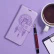 MEZZO Book case Samsung Galaxy S25 Ultra dreamcatcher tok, lila