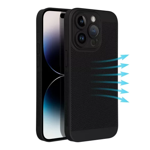 BREEZY case Samsung Galaxy S25 Ultra tok, fekete